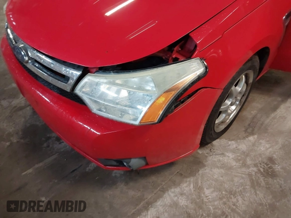 2008 Ford Focus SE with VIN 1FAHP35N48W169344, listed as a IAAI auction lot 41727580 with 203,596 mi miles. Bid and sale history available at carsss.com. Image 13.