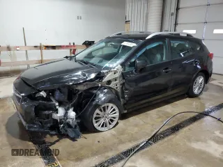 2017 Subaru Impreza Premium z VIN 4S3GTAB61H3738137, wystawiony jako Copart lot #52598585 z przebiegiem 136 242 mil mil oraz Szkoda całkowita • Salvage title. Historia ofert i sprzedaży dostępna na DreamBid. Obrazek 1.