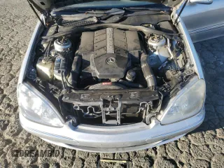 2005 Mercedes-Benz S-Class 4.3L with VIN WDBNG70J15A453434, listed as a Copart auction lot 77212554 with 247,643 mi miles and Clean Title. Bid and sale history available at carsss.com. Image 11.