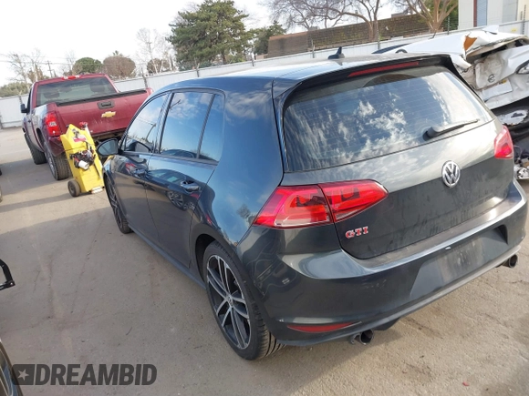 2017 Volkswagen GTI S z VIN 3VW547AU2HM023421, wystawiony jako IAAI lot #41673669 z przebiegiem 91 094 mil mil oraz . Historia ofert i sprzedaży dostępna na DreamBid. Obrazek 3.