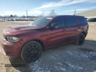 2020 Dodge Durango R/T with VIN 1C4SDJCT5LC370081, listed as a Copart auction lot 88542465 with 109,724 mi miles and Salvage title. Bid and sale history available at DreamBid. Image 1.