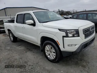 2023 Nissan Frontier SV with VIN 1N6ED1FK6PN609628, listed as a Copart auction lot 43640555 with 53,074 mi miles and Salvage Title. Bid and sale history available at carsss.com. Image 4.