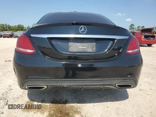 2018 Mercedes-Benz C with VIN 55SWF4JBXJU279054, listed as a Copart auction lot 66615364 with 66,109 mi miles and Salvage Title. Bid and sale history available at carsss.com. Image 6.