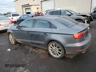 2015 Audi A3 2.0 TDI Premium Plus with VIN WAUCJGFF0F1078213, listed as a Copart auction lot 85661194 with 122,034 mi miles and Salvage Title. Bid and sale history available at carsss.com. Image 2.