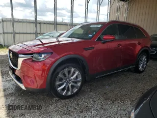 2024 Mazda CX-90 Premium with VIN JM3KKDHD1R1144222, listed as a Copart auction lot 63698775 with 41,652 mi miles and Clean title. Bid and sale history available at DreamBid. Image 1.