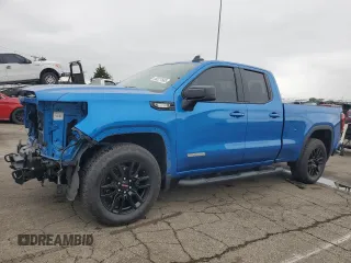2023 GMC Sierra 1500 z VIN 1GTVUCE83PZ325290, wystawiony jako Copart lot #58227585 z przebiegiem 12 954 mil mil oraz Szkoda całkowita • Salvage title. Historia ofert i sprzedaży dostępna na DreamBid. Obrazek 1.