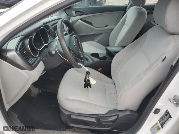 2012 Kia Optima LX with VIN 5XXGM4A78CG070001, listed as a Copart auction lot 53621355 with 111,034 mi miles and Salvage Title. Bid and sale history available at carsss.com. Image 7.