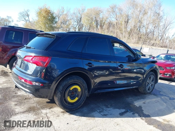 2020 Audi Q5 Premium Plus with VIN WA1BNAFY3L2071645, listed as a IAAI auction lot 40912823 with 86,114 mi miles. Bid and sale history available at carsss.com. Image 12.
