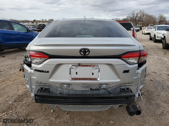 2024 Toyota Corolla SE with VIN 5YFS4MCE9RP210711, listed as a Copart auction lot 88364045 with 2,141 mi miles and Salvage Title. Bid and sale history available at carsss.com. Image 6.
