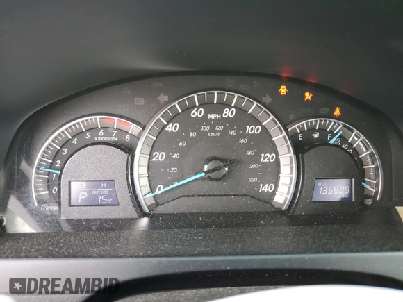 2014 Toyota Camry L with VIN 4T1BF1FK2EU836474, listed as a Copart auction lot 49423395 with 135,809 mi miles and Salvage Title. Bid and sale history available at carsss.com. Image 9.