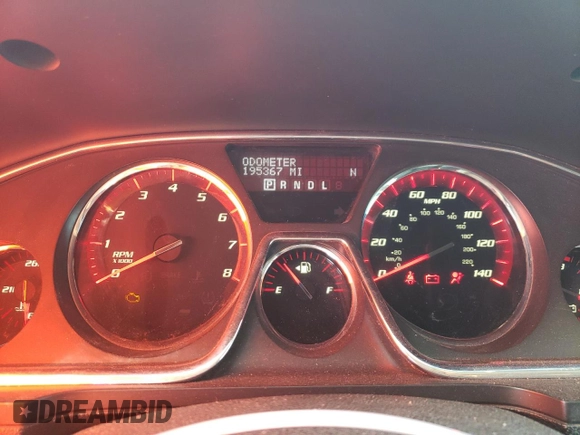2013 GMC Acadia SLE with VIN 1GKKRNED1DJ177801, listed as a Copart auction lot 49496845 with 195,367 mi miles and Salvage Title. Bid and sale history available at carsss.com. Image 9.