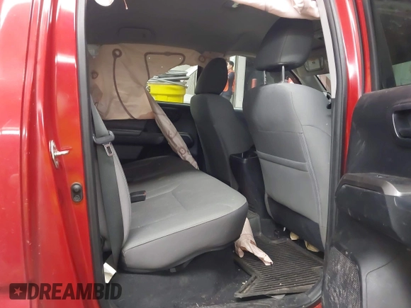 2018 Toyota Tacoma SR with VIN 3TMCZ5AN0JM166978, listed as a IAAI auction lot 41936143 with 129,674 mi miles. Bid and sale history available at carsss.com. Image 8.