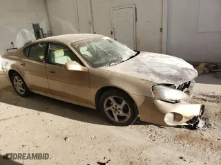 2004 Pontiac Grand Prix GTP with VIN 2G2WR524141226155, listed as a Copart auction lot 83545864 with 0 mi miles and Non Repairable. Bid and sale history available at carsss.com. Image 4.