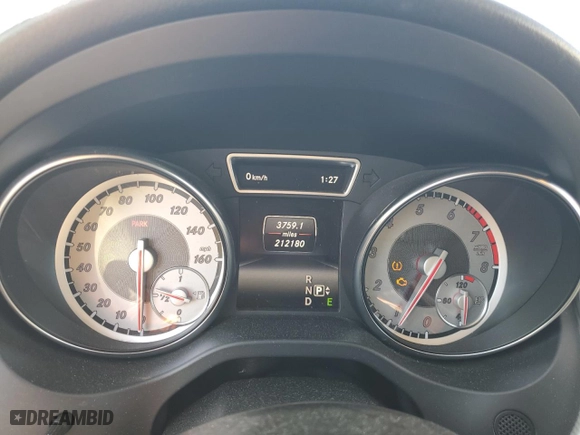2015 Mercedes-Benz GLA-Class GLA 250 with VIN WDCTG4EB0FJ178577, listed as a Copart auction lot 88103305 with 212,180 mi miles and Salvage Title. Bid and sale history available at carsss.com. Image 9.