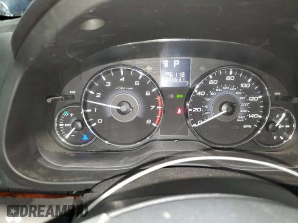 2012 Subaru Legacy Limited with VIN 4S3BMCK69C3017656, listed as a Copart auction lot 56147285 with 99,631 mi miles and Salvage title. Bid and sale history available at DreamBid. Image 9.