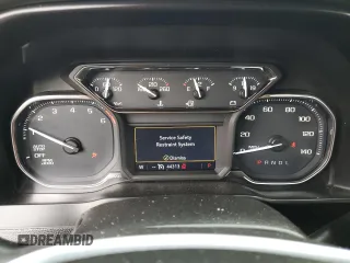 2019 GMC Sierra 1500 with VIN 1GTU8DED2KZ214340, listed as a Copart auction lot 42968745 with 44,313 mi miles and Salvage Title. Bid and sale history available at DreamBid. Image 9.