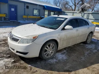 2008 Saturn Aura XE with VIN 1G8ZS57N98F232308, listed as a Copart auction lot 47306475 with 199,404 mi miles and Salvage Title. Bid and sale history available at carsss.com. Image 1.