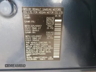 2015 Nissan Rogue SV with VIN KNMAT2MV6FP526890, listed as a Copart auction lot 53944835 with 121,890 mi miles and Clean Title. Bid and sale history available at carsss.com. Image 13.