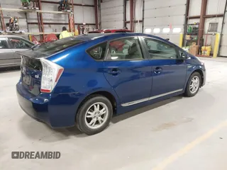 2011 Toyota Prius I with VIN JTDKN3DU6B0271026, listed as a IAAI auction lot 41961678 with 268,783 mi miles. Bid and sale history available at carsss.com. Image 4.