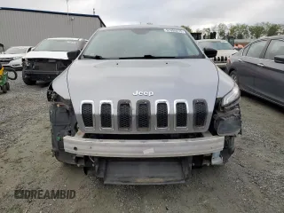 2015 Jeep Cherokee Sport with VIN 1C4PJLAB5FW541998, listed as a Copart auction lot 51995275 with 187,577 mi miles and Salvage Title. Bid and sale history available at carsss.com. Image 5.