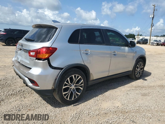 2019 Mitsubishi Outlander ES with VIN JA4AP3AU2KU006858, listed as a Copart auction lot 60683735 with 106,650 mi miles and Salvage title. Bid and sale history available at DreamBid. Image 3.