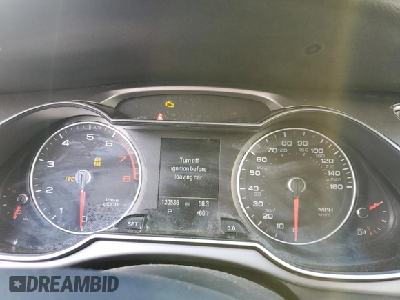 2014 Audi allroad Premium Plus with VIN WA1UFAFLXEA063870, listed as a Copart auction lot 78238674 with 120,536 mi miles and Salvage Title. Bid and sale history available at carsss.com. Image 9.