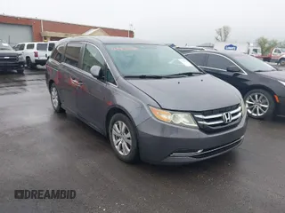 2016 Honda Odyssey EX with VIN 5FNRL5H47GB002780, listed as a IAAI auction lot 41935232 with 173,062 mi miles and . Bid and sale history available at carsss.com. Image 1.