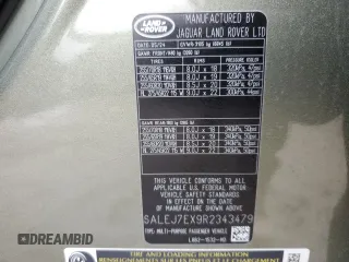 2024 Land Rover Defender S with VIN SALEJ7EX9R2343479, listed as a Copart auction lot 84972984 with 3,124 mi miles and Salvage title. Bid and sale history available at DreamBid. Image 14.