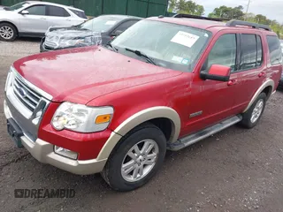 2008 Ford Explorer Eddie Bauer with VIN 1FMEU74E38UA29713, listed as a IAAI auction lot 42193657 with 109,966 mi miles. Bid and sale history available at carsss.com. Image 2.