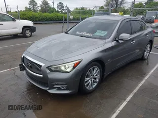 2016 Infiniti Q50 Premium z VIN JN1EV7AR1GM344827, wystawiony jako IAAI lot #41953405 z przebiegiem 123 952 mil mil oraz . Historia ofert i sprzedaży dostępna na DreamBid. Obrazek 2.