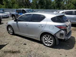 2016 Lexus CT 200h with VIN JTHKD5BH0G2272994, listed as a Copart auction lot 55482345 with 124,615 mi miles and Salvage title. Bid and sale history available at DreamBid. Image 2.