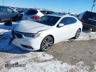 2019 Acura TLX w/Advance Pkg with VIN 19UUB3F89KA003858, listed as a IAAI auction lot 41271443 with 81,978 mi miles. Bid and sale history available at carsss.com. Image 17.