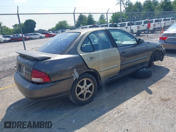 2001 Nissan Sentra SE z VIN 3N1BB51D61L127666, wystawiony jako IAAI lot #42400126 z przebiegiem 190 345 mil mil oraz . Historia ofert i sprzedaży dostępna na DreamBid. Obrazek 4.