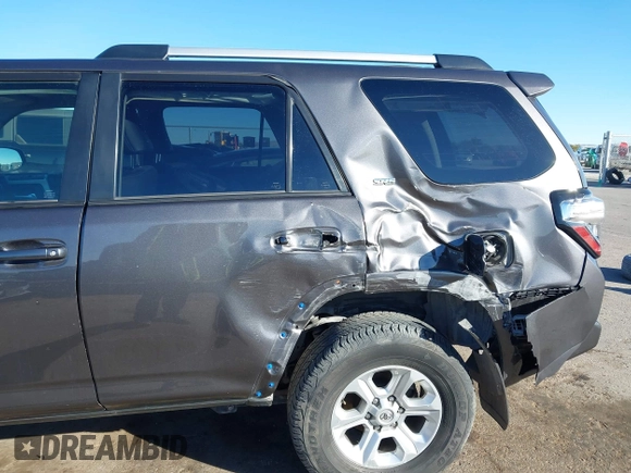 2022 Toyota 4Runner SR5 Premium with VIN JTENU5JR3N5999286, listed as a IAAI auction lot 40907443 with 53,960 mi miles and . Bid and sale history available at DreamBid. Image 6.