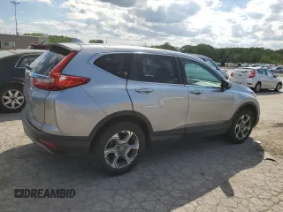 2017 Honda CR-V EX-L with VIN 5J6RW2H84HL015150, listed as a Copart auction lot 52027454 with 121,533 mi miles and Salvage Title. Bid and sale history available at carsss.com. Image 3.