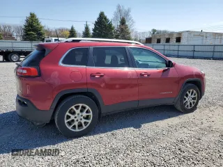 2017 Jeep Cherokee Latitude with VIN 1C4PJMCB8HW568554, listed as a Copart auction lot 54474185 with 102,846 mi miles and Salvage Title. Bid and sale history available at carsss.com. Image 3.