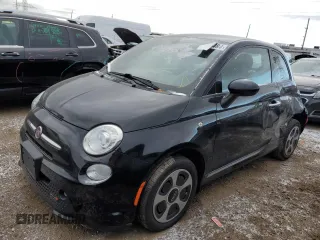 2017 FIAT 500e with VIN 3C3CFFGE6HT625165, listed as a Copart auction lot 84066494 with 41,264 mi miles and Salvage Title. Bid and sale history available at carsss.com. Image 1.