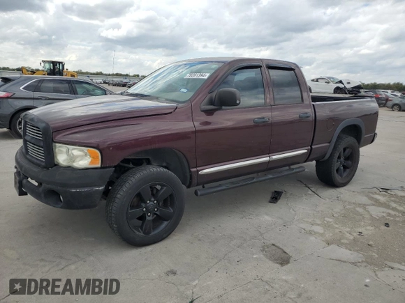 2004 Dodge 1500 ST with VIN 1D3HU18D64J148407, listed as a Copart auction lot 78261394 with 194,911 mi miles and Clean Title. Bid and sale history available at carsss.com. Image 1.