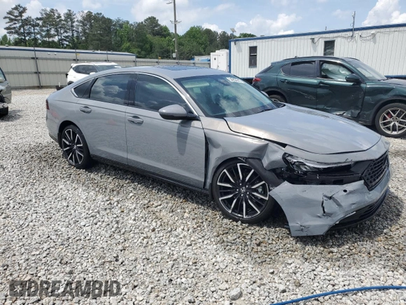 2024 Honda Accord Touring с VIN 1HGCY2F80RA051716, выставлен на аукционе Copart как лот 54954045 с пробегом 14 136 миль миль и Списание • Salvage title. История ставок и продаж доступна на DreamBid. Изображение 4.