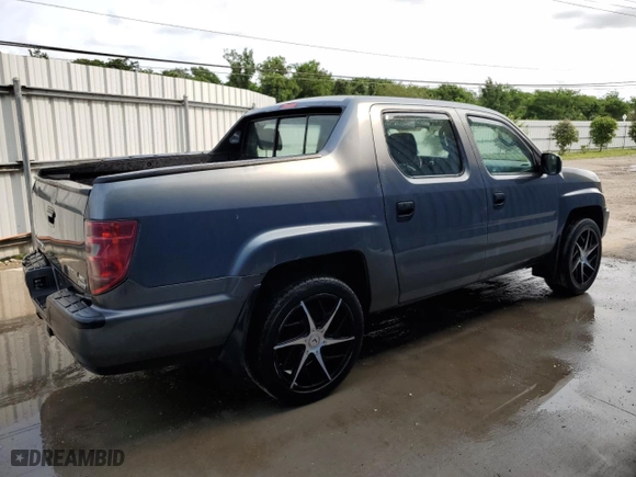 2010 Honda Ridgeline RT with VIN 5FPYK1F27AB013057, listed as a Copart auction lot 55186934 with 272,080 mi miles and Clean Title. Bid and sale history available at carsss.com. Image 3.