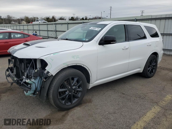 2018 Dodge Durango R/T z VIN 1C4SDJCT0JC415313, wystawiony jako Copart lot #52485715 z przebiegiem 63 518 mil mil oraz Szkoda całkowita • Salvage title. Historia ofert i sprzedaży dostępna na DreamBid. Obrazek 1.