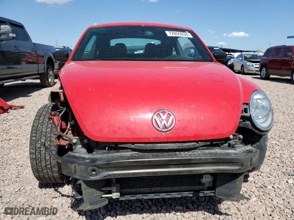 2018 Volkswagen Beetle S with VIN 3VWFD7AT9JM720960, listed as a Copart auction lot 72055934 with 75,522 mi miles and Salvage Title. Bid and sale history available at carsss.com. Image 5.