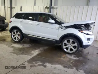 2015 Land Rover Range Rover Evoque Prestige with VIN SALVV2BG2FH036658, listed as a Copart auction lot 86829314 with 104,895 mi miles and Salvage title. Bid and sale history available at DreamBid. Image 4.