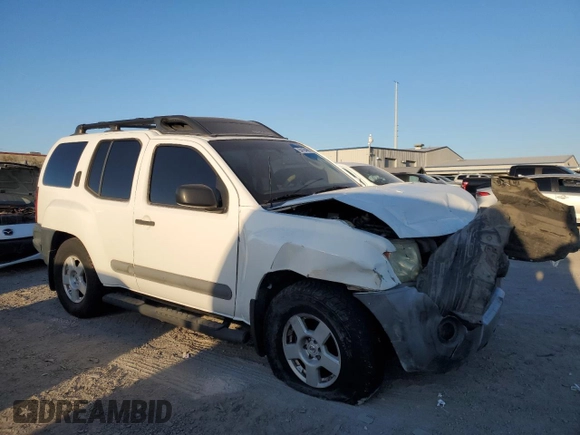 2005 Nissan Xterra S with VIN 5N1AN08U35C650231, listed as a Copart auction lot 54184965 with 0 mi miles and Clean Title. Bid and sale history available at carsss.com. Image 4.