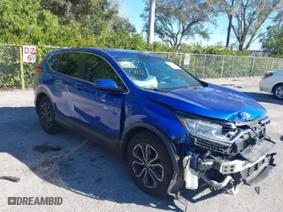 2020 Honda CR-V EX with VIN 7FARW1H57LE001412, listed as a IAAI auction lot 41289060 with 55,489 mi miles. Bid and sale history available at carsss.com. Image 1.