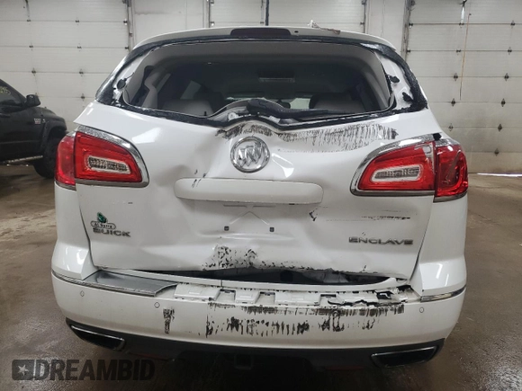 2017 Buick Enclave Leather with VIN 5GAKRBKD6HJ118829, listed as a Copart auction lot 54371765 with 77,822 mi miles and Clean Title. Bid and sale history available at DreamBid. Image 6.