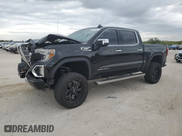 2020 GMC Sierra 1500 Denali z VIN 3GTU9FET4LG427257, wystawiony jako Copart lot #81757604 z przebiegiem 74 105 mil mil oraz Nie do naprawy • Non repairable. Historia ofert i sprzedaży dostępna na DreamBid. Obrazek 1.