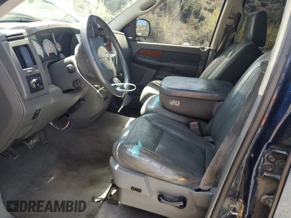 2006 Dodge 1500 SLT with VIN 1D7HU18216S632124, listed as a Copart auction lot 53750545 with 139,830 mi miles and Salvage Title. Bid and sale history available at DreamBid. Image 7.