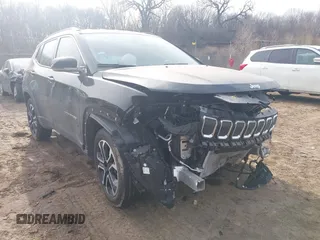 2022 Jeep Compass Limited с VIN 3C4NJDCB6NT150079, выставлен на аукционе IAAI как лот 41797861 с пробегом 21 224 миль миль и . История ставок и продаж доступна на DreamBid. Изображение 1.