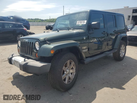 2012 Jeep Wrangler Unlimited Altitude with VIN 1C4HJWEG4CL117480, listed as a Copart auction lot 53700755 with 131,849 mi miles and Salvage title. Bid and sale history available at DreamBid. Image 1.